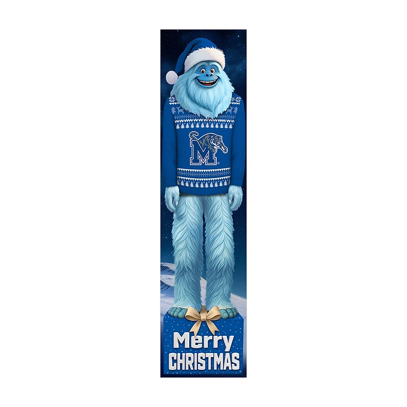 Memphis Tigers 48" Yeti Christmas Leaner