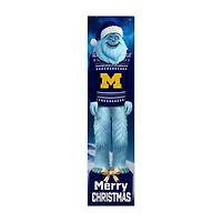 Michigan Wolverines 48" Yeti Christmas Leaner