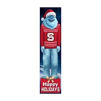 NC State Wolfpack 48" Yeti Christmas Leaner