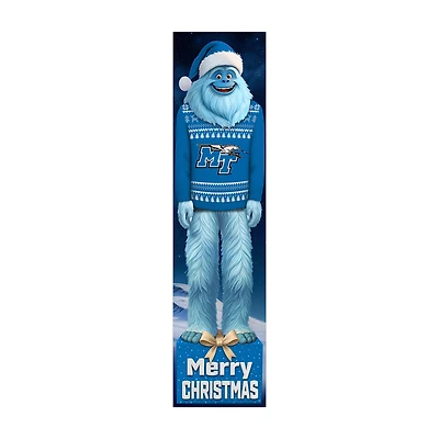 MTSU Blue Raiders 48" Yeti Christmas Leaner
