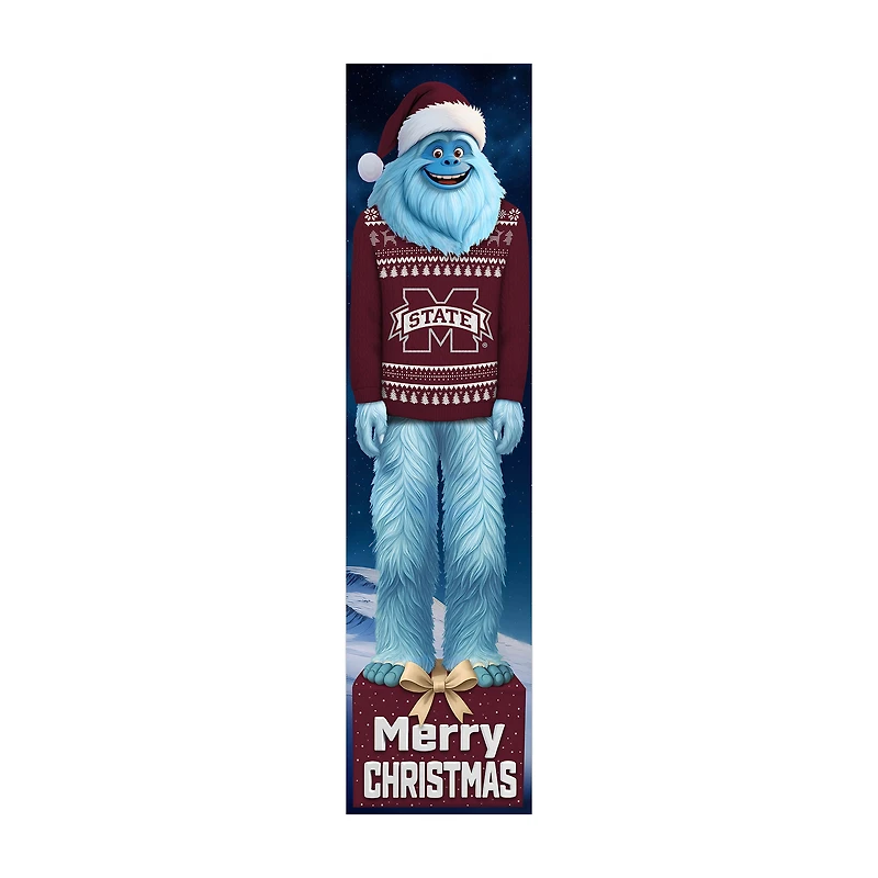 Mississippi State Bulldogs 48" Yeti Christmas Leaner
