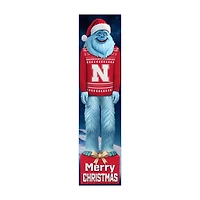 Nebraska Huskers 48" Yeti Christmas Leaner
