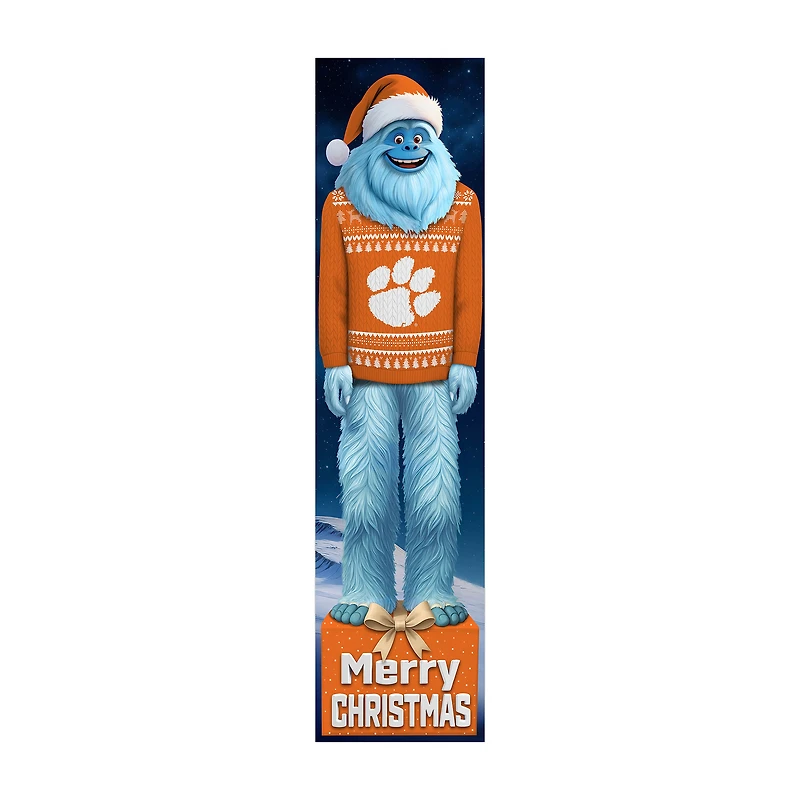 Clemson Tigers 48" Yeti Christmas Leaner