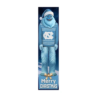 North Carolina Tar Heels 48" Yeti Christmas Leaner