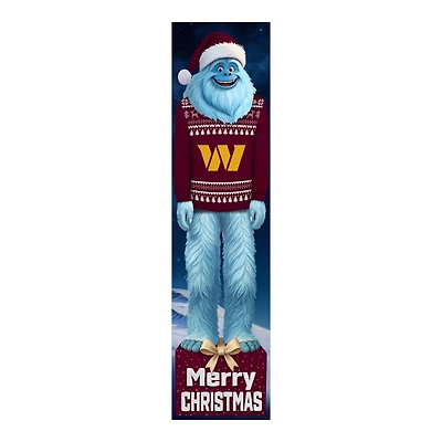 Washington Commanders 48" Yeti Christmas Leaner