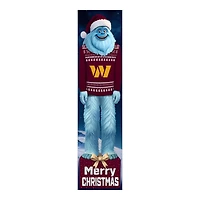 Washington Commanders 48" Yeti Christmas Leaner