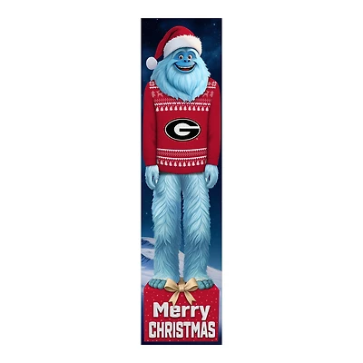 Georgia Bulldogs 48" Yeti Christmas Leaner