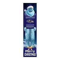 Baltimore Ravens 48" Yeti Christmas Leaner