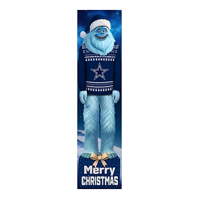 Dallas Cowboys 48" Yeti Christmas Leaner