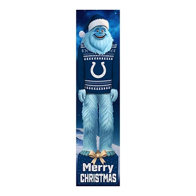 Indianapolis Colts 48" Yeti Christmas Leaner