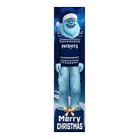 New England Patriots 48" Yeti Christmas Leaner