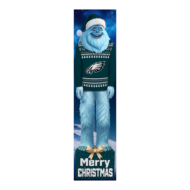 Philadelphia Eagles 48" Yeti Christmas Leaner