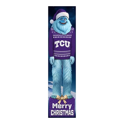 TCU Horned Frogs 48" Yeti Christmas Leaner