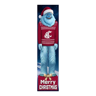 Washington State Cougars 48" Yeti Christmas Leaner