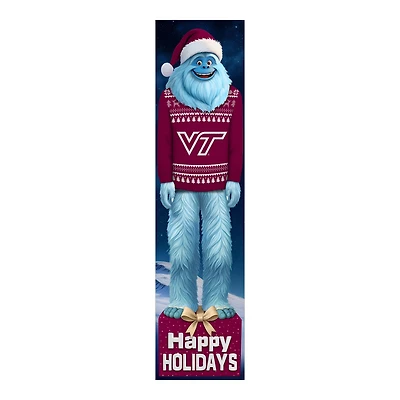 Virginia Tech Hokies 48" Yeti Christmas Leaner