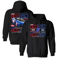 Men's Hendrick Motorsports Team Collection Black Kyle Larson Two-Time NASCAR Cup Series Champion Car Hoodie