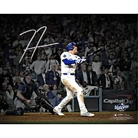 Freddie Freeman Los Angeles Dodgers Autographed 16" x 20" 2025 World Series Game 3 Walk-Off Home Run Spotlight Photograph