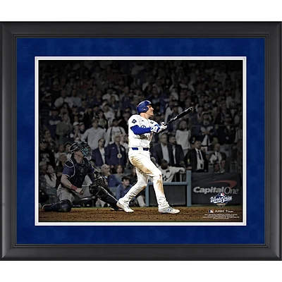 Freddie Freeman Los Angeles Dodgers Unsigned Framed 16" x 20" 2025 World Series Game 3 Walk-Off Home Run Spotlight Photograph