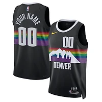 Unisex Nike Black Denver Nuggets 2025/26 City Edition Swingman Custom Jersey