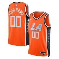 Unisex Nike Orange LA Clippers 2025/26 City Edition Swingman Custom Jersey