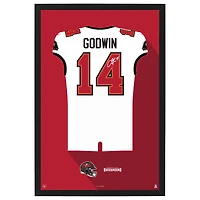 Chris Godwin Jr. Tampa Bay Buccaneers 14" x 20" Framed Jersey Print