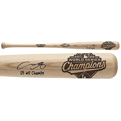 One of One: Shohei Ohtani Los Angeles Dodgers Autographed 2025 World Series Bat with Inscription