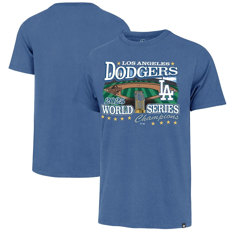 Men's '47 Royal Los Angeles Dodgers 2025 World Series Champions T-Shirt