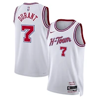 Unisex Nike Kevin Durant White Houston Rockets 2025/26 Swingman Jersey - City Edition