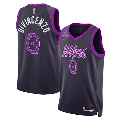 Unisex Nike Donte DiVincenzo Purple Minnesota Timberwolves 2025/26 Swingman Jersey - City Edition