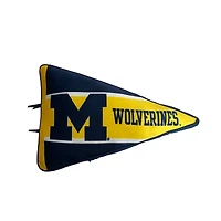 Pegasus  Michigan Wolverines Half Stripe Pennant Pillow