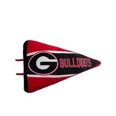 Pegasus  Georgia Bulldogs Half Stripe Pennant Pillow