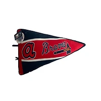 Pegasus  Atlanta Braves Half Stripe Pennant Pillow
