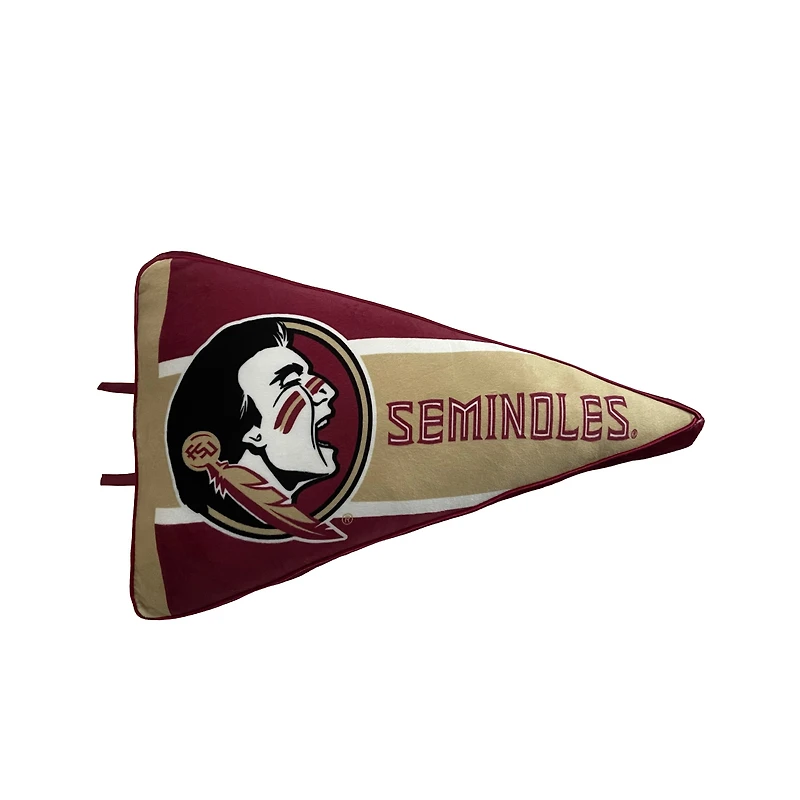 Pegasus  Florida State Seminoles Half Stripe Pennant Pillow
