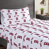 Pegasus  Boston Red Sox Three-Piece Twin Sheet Set
