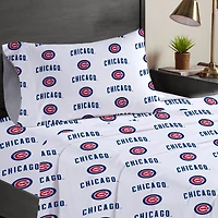 Pegasus  Chicago Cubs Three-Piece Twin Sheet Set