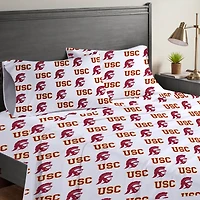 Pegasus  USC Trojans Four-Piece Full Sheet Set