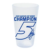 WinCraft  Kyle Larson 2025 NASCAR Cup Series Champion 16oz. Silicone Pint Glass