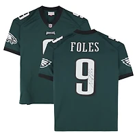 Nick Foles Philadelphia Eagles Autographed Midnight Green Mitchell & Ness 2017 Legacy Jersey