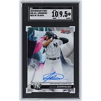 Jasson Domínguez New York Yankees Autographed 2020 Bowman's Best of '20 #B20-JD SGC Authenticated 9.5/10 Card