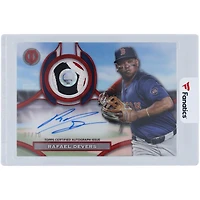Rafael Devers Boston Red Sox Autographed 2025 Topps Tribute Tri-Color Game Used Relic #APA-RD #7/10 Card