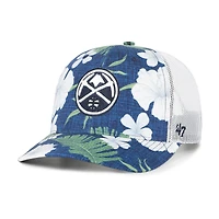 Men's '47  Navy Denver Nuggets Beach Side Trucker Adjustable Hat