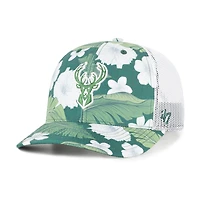 Men's '47  Green Milwaukee Bucks Beach Side Trucker Adjustable Hat