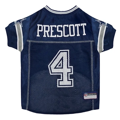 Dak Prescott Blue Dallas Cowboys Player Pet Jersey
