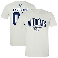 Unisex Athlete's Thread  White Villanova Wildcats Women's Volleyball NIL Pick-A-Player Shirsey T-Shirt