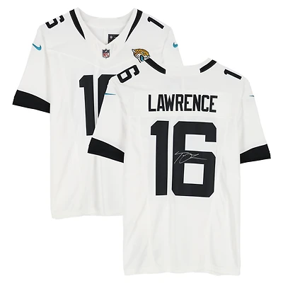 Trevor Lawrence Jacksonville Jaguars Autographed White Nike Vapor F.U.S.E. Limited Jersey