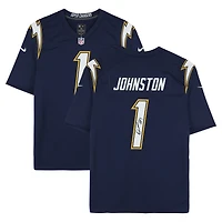 Quentin Johnston Los Angeles Chargers Autographed Navy Nike Game Jersey