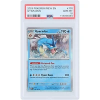 Gyarados 2023 Pokemon Scarlet & Violet 153 Holo #130 PSA Authenticated 10 Card