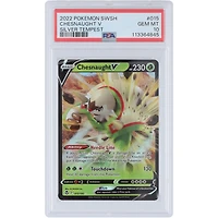 Chesnaught V 2022 Pokemon Silver Tempest Holo #015 PSA Authenticated 10 Card