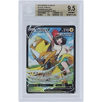 Zeraora V 2022 Pokemon Sword & Shield Silver Tempest Trainer Gallery #TG16 BGS Authenticated 9.5 Card - 9,9.5,9.5,9.5 Subgrades