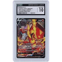 Centiskorchx V 2021 Pokemon Japanese VMAX Climax Character Super Rare #218 CGC Authenticated 10 Card